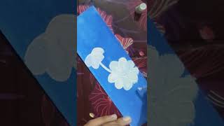 Easy Painting Ideas | Bookmark Painting for beginners #creativeart #bookmarkpainting #satisfying