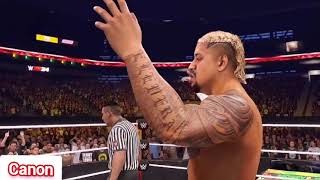 WWE Solo Sikoa Match Highlights WWE 2k24 Gameplay