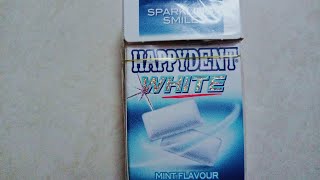 Unboxing"HAPPYDENT WHITE" Small Pack