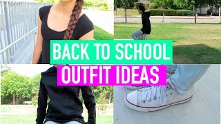 5 Back To School Outfit Ideas