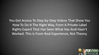 How to rebrand Private Label Rights videos - PLR Video Formula