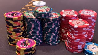 I play BIGGEST POT in 6 months and then RISK ENTIRE STACK on BLUFF! | Poker Vlog 191