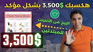 أكسب بالتأكيد أكثر من $3500 دولار شهريا بعد هذا الفيديو بالأثبات💰 للمبتدئين 😎 الربح من الأنترنت 2024