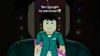 200IQ SQUID GAME🦑🧠🙏 #roblox #squidgame #funny #blud #coems #glassbridge #200iq #robloxmemes