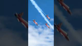 Low flying formation patrouille suisse