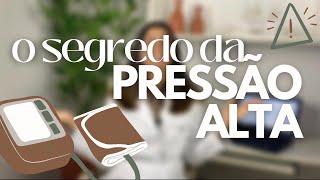 Reduza sua PRESSÃO ARTERIAL sem tomar remédio! Segredo de como DIMINUIR a pressão alta!