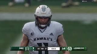 Hawaii vs Colorado St (S2)