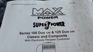 Max Power bow thruster