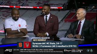 Fran Brown Interview on ACC Huddle