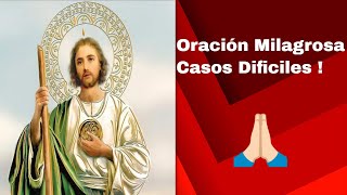 Oración A SAN JUDAS TADEO por una CAUSA DIFÍCIL | ORACIÓN MILAGROSA PARA IMPOSIBLES