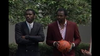 1983 NBA Champion Philadelphia 76ers @ The White House