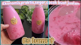 IDE JUALAN MINUMAN SEGAR ||ES LUMUT|| EKONOMIS,PRAKTIS,SEGERRR..||