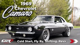 1969 Chevrolet Camaro Cold Start, Revs, Driving, and Fly By