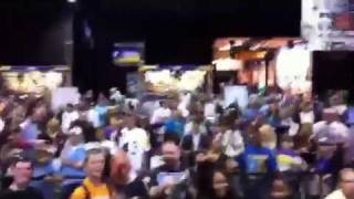 Twitvid - @trishstratuscom - Reporting from fan axxess