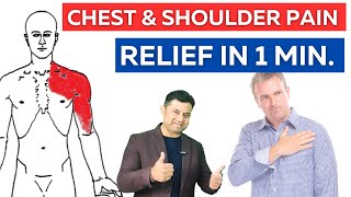 QUICK CHEST & SHOULDER PAIN RELIEF WITH THIS 1 MIN. EXERCISE.