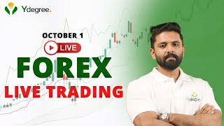 Live Forex Trading Malayalam| NEW YORK  Session | 01-10-2024