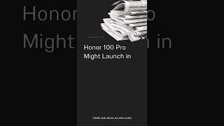 Honour 100 pro