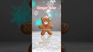 Ginger Bear Rock ❄️ 🍪 🐻 🎸#cute #christmas #shorts