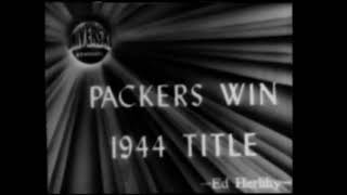 1944 NFL Champion Green Bay Packers