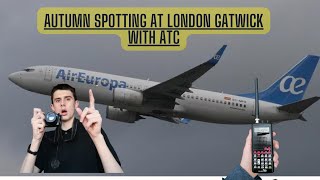 #Gatwick Plane spotting with ATC