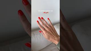 Summer nail inspo! The perfect red polish for summer!❤️🌶️🦐 #shorts #nails #summernails #nailinspo