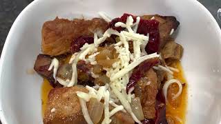 Pork Onion  Dish( Selsko Tavce )