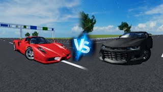 Playing Roblox Car Driving Ultimate Cars VS Cars Mobile Gameplay! Notwalk