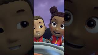 PAW Patrol : La Pat' Patrouille | Zuma et Ryder sauvent la situation lors d'une tempête ! #Shorts