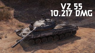 VZ 55 | 10K DMG | World of Tanks