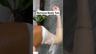 Viral Body Tan Removal Scrub | #skincare #tips #skin  #trending #homemade #suntan #viral #1m #diy