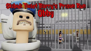 Roblox [Skibidi Toilet Barry's Prison Run] Obby