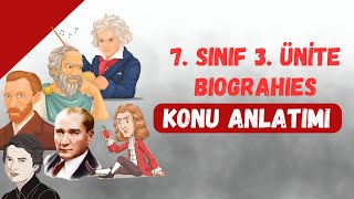 7. sınıf İngilizce | 3. Ünite Biographies Konu Anlatımı ve Soruları