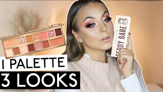 Too Faced TEDDY BARE IT ALL 🐻✨ 1 Palette 3 Looks deutsch | Schicki Micki