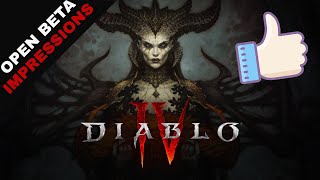 Diablo IV - Open Beta Impressions