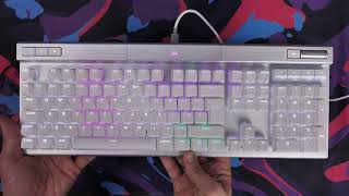 Corsair K70 Pro Opx ASMR unboxing and sound test