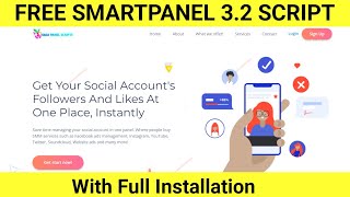 Free Smartpanel 3.2 Script | Smartpanel 3.2 | How To Install Smrtpanel 3.2