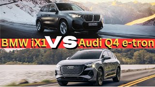 BMW iX1 xDrive30 M Sport VS Audi Q4 Sportback 40 e tron