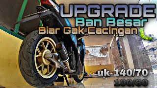 Tutorial pemasangan BAN AEROX DI VARIO 125 LED #jadi lebih kekar||PROJECKGAMBOT Eps 3.