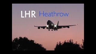 Crack of Dawn Heavy Arrivals RW27L/R London Heathrow Airport Incl. VS A35K, Liveries..