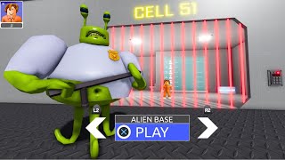 ALIEN BARRY'S PRISON RUN! [UPGRADE] HARD MODE Roblox #obby