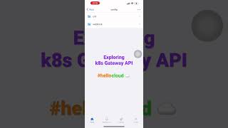 Exploring Kubernetes Gateway API #hellocloud #shorts