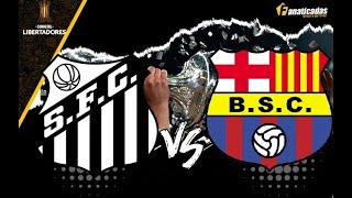 SIMULACIÓN COPA LIBERTADORES 2021 SANTOS VS BARCELONA SC