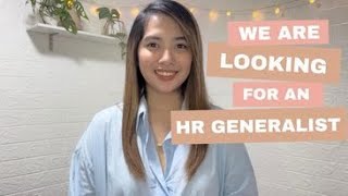 HR Generalist Position