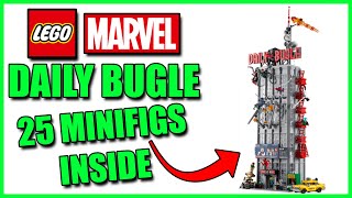 This Set Looks INCREDIBLE - NEW Lego Marvel Daily Bugle DETAILS