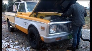 1972 Chevy goes into Hibernation