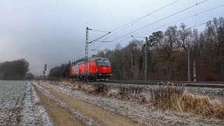 Der Bahnverkehr in Zorneding  in 4K Ultra