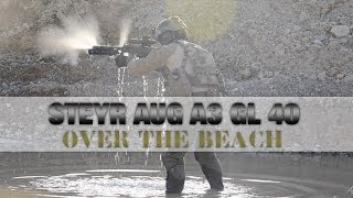 STEYR AUG A3 GL 40 "over the beach"