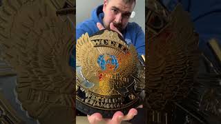 I got the New WWE Dual Plated Winged Eagle Championship Replica Belt:)