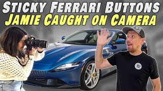 In the shop today, we fix sticky buttons on a Ferrari and more!