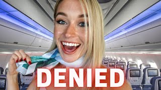 DENIED! FLIGHT ATTENDANT TRAINING